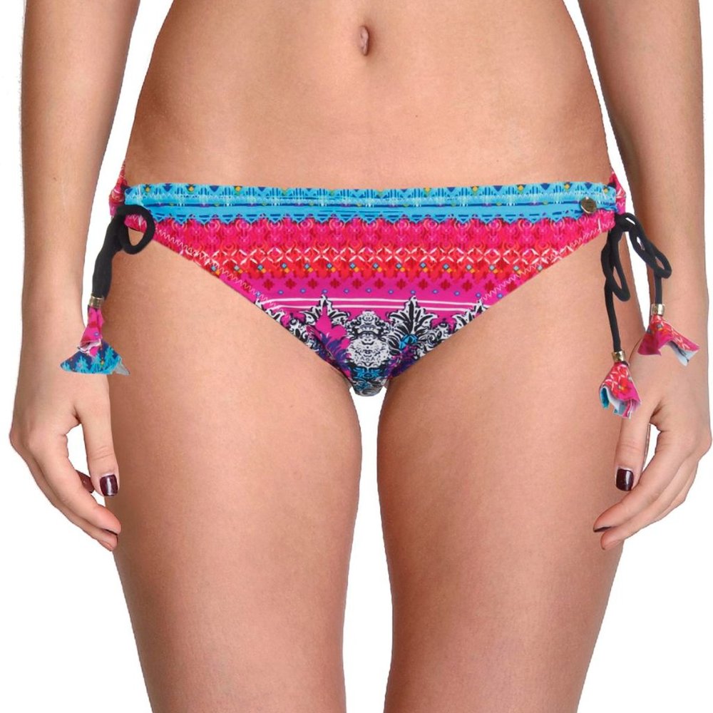 NWT Raisins Womens Sweet Pea Printed Side Tie Swim Bottom Separates -Large